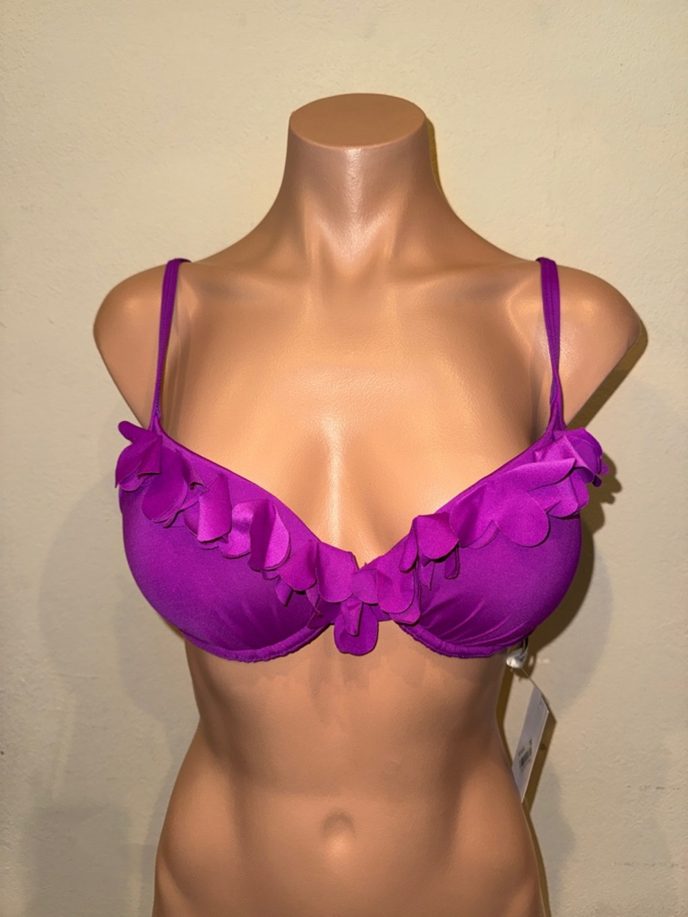 NWT Kenneth Cole NY push up bikini top underwire